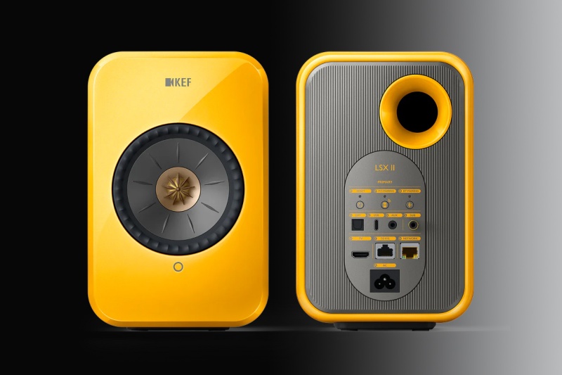Новая отделка Solaris Yellow для KEF LSX II – ограниченный выпуск