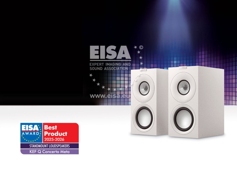 EISA Awards 2025-2026: KEF Q Concerto Meta – Лучшие полочные акустические системы