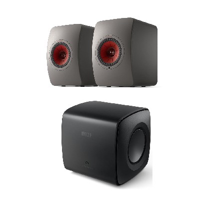 KEF LS50 Wireless II Bass Set Titanium Grey