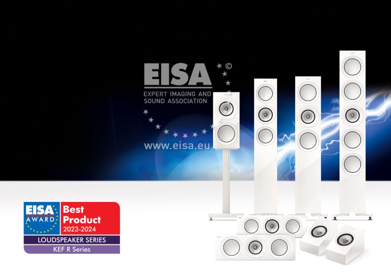 EISA 2023-2024: Линейка акустических систем KEF R с технологией метаматериала – лучшая