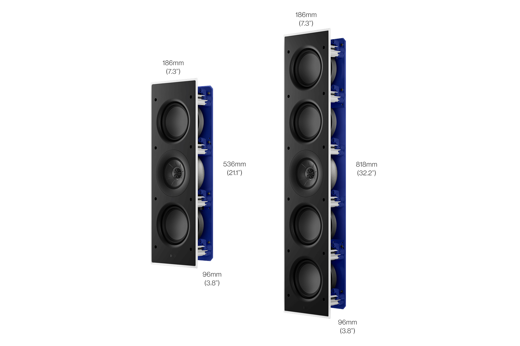 KEF Ci3120QLM-THX и KEF Ci5120QLM-THX
