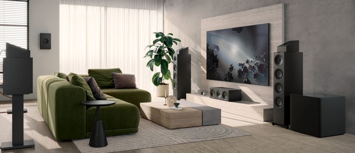 KEF Q8 Meta для домашнего кинотеатра Dolby Atmos