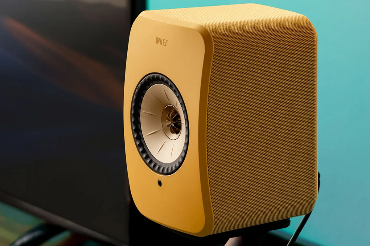 KEF LSX II Amber Haze