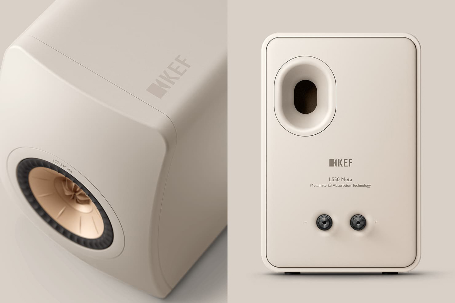 KEF LS50 Meta: Sand Shell