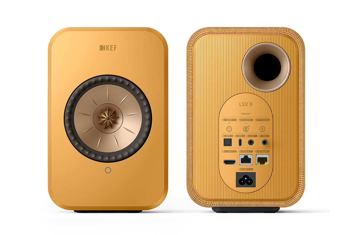 KEF LSX II Amber Haze