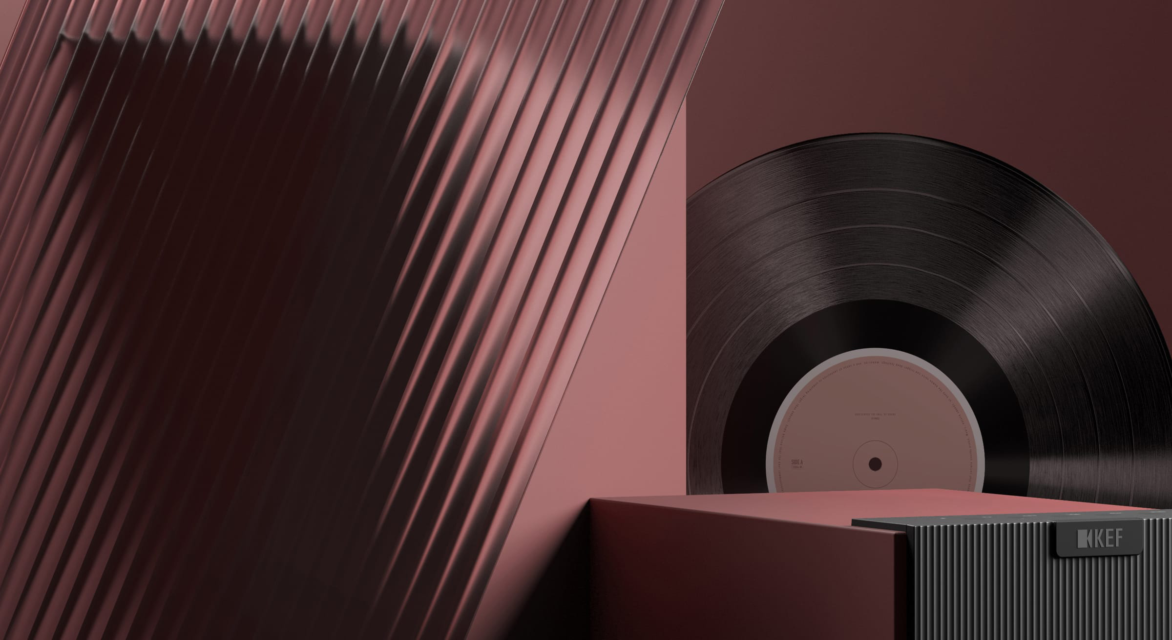 KEF plug-and-play акустика для винила и стриминга