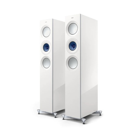 KEF Reference 3 Meta High Gloss White/Blue
